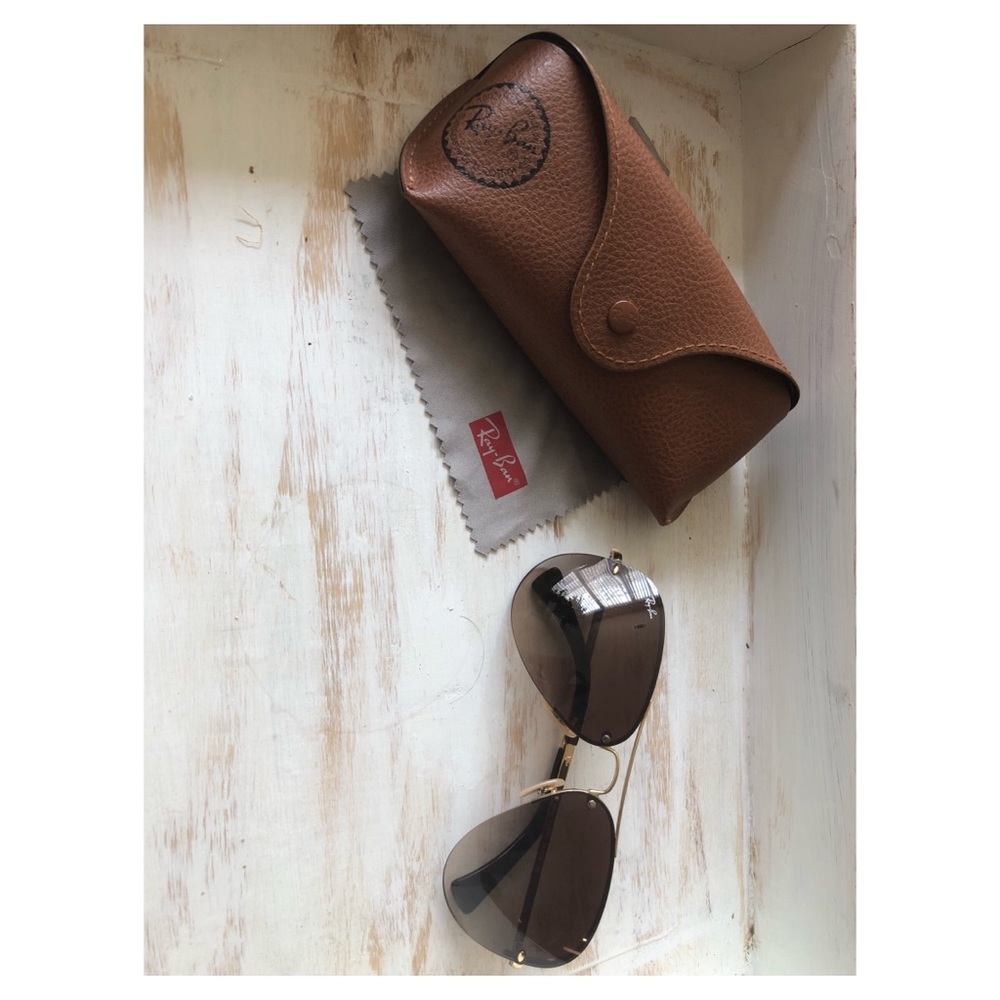 Ray-Ban 3449 Brown Aviator